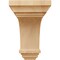Ekena Millwork 3 1/2"W x 3 3/4"D x 6"H Mini Jefferson Wood Corbel, Red Oak CORW03X03X06JERO - alternate 4